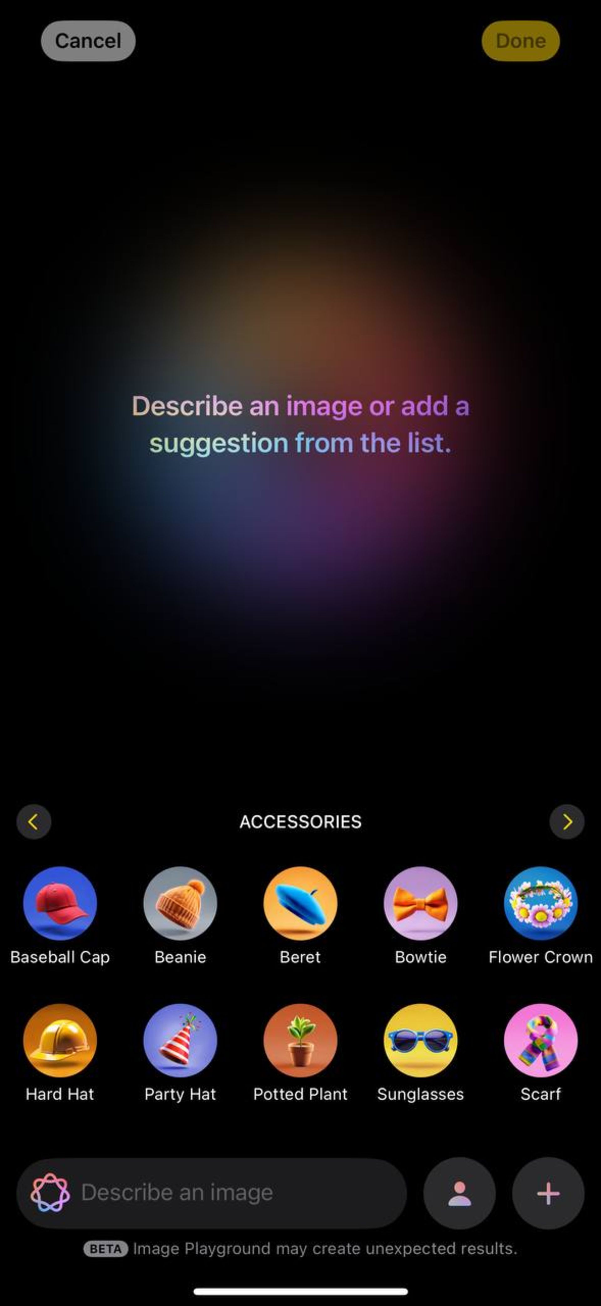 image-playground-1-6739b0cacd57b170a772e0eb ایمج پلیگراند اپل اینتلیجنس