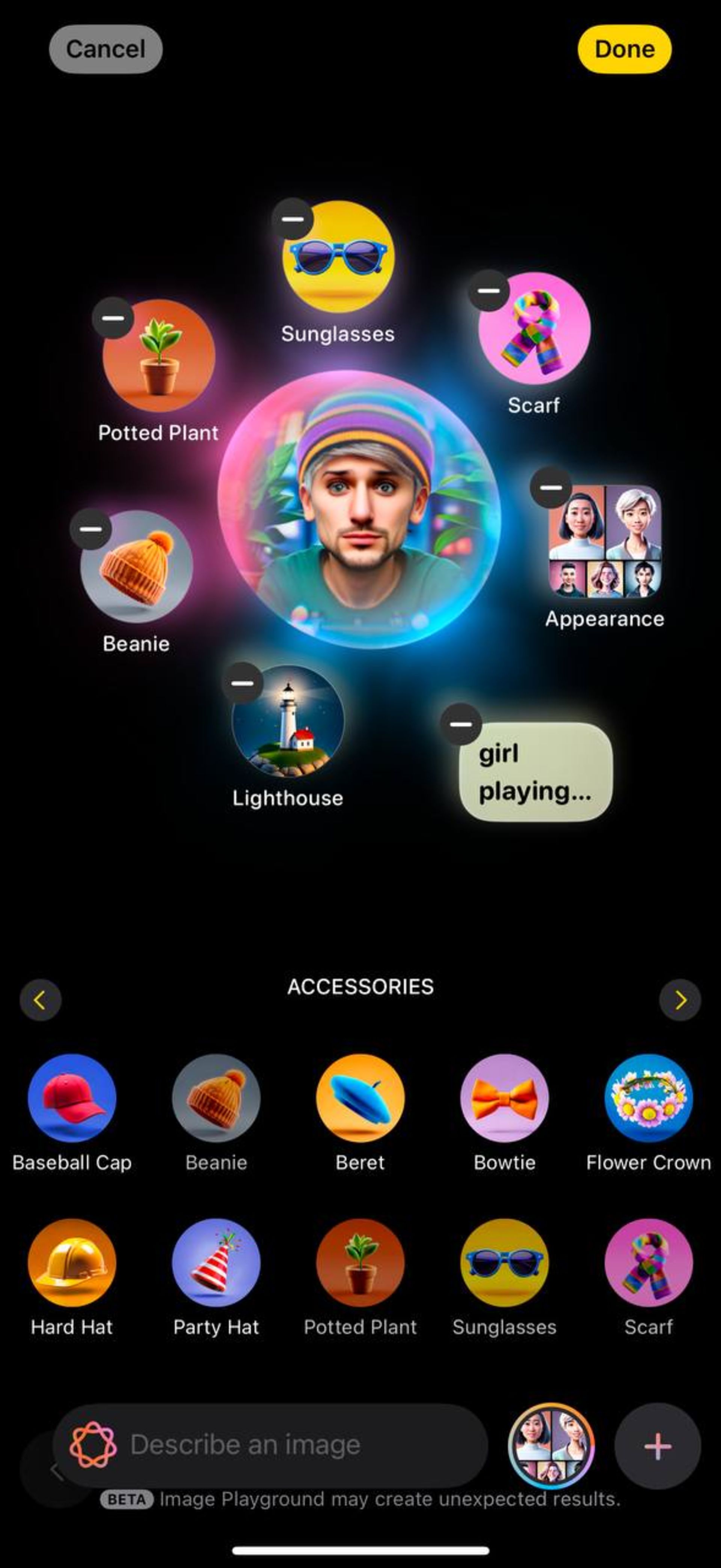 image-playground-gamer-6739da6fcd57b170a772e1fa ساخت تصویر گیمر با ایمج پلیگراند آیفون