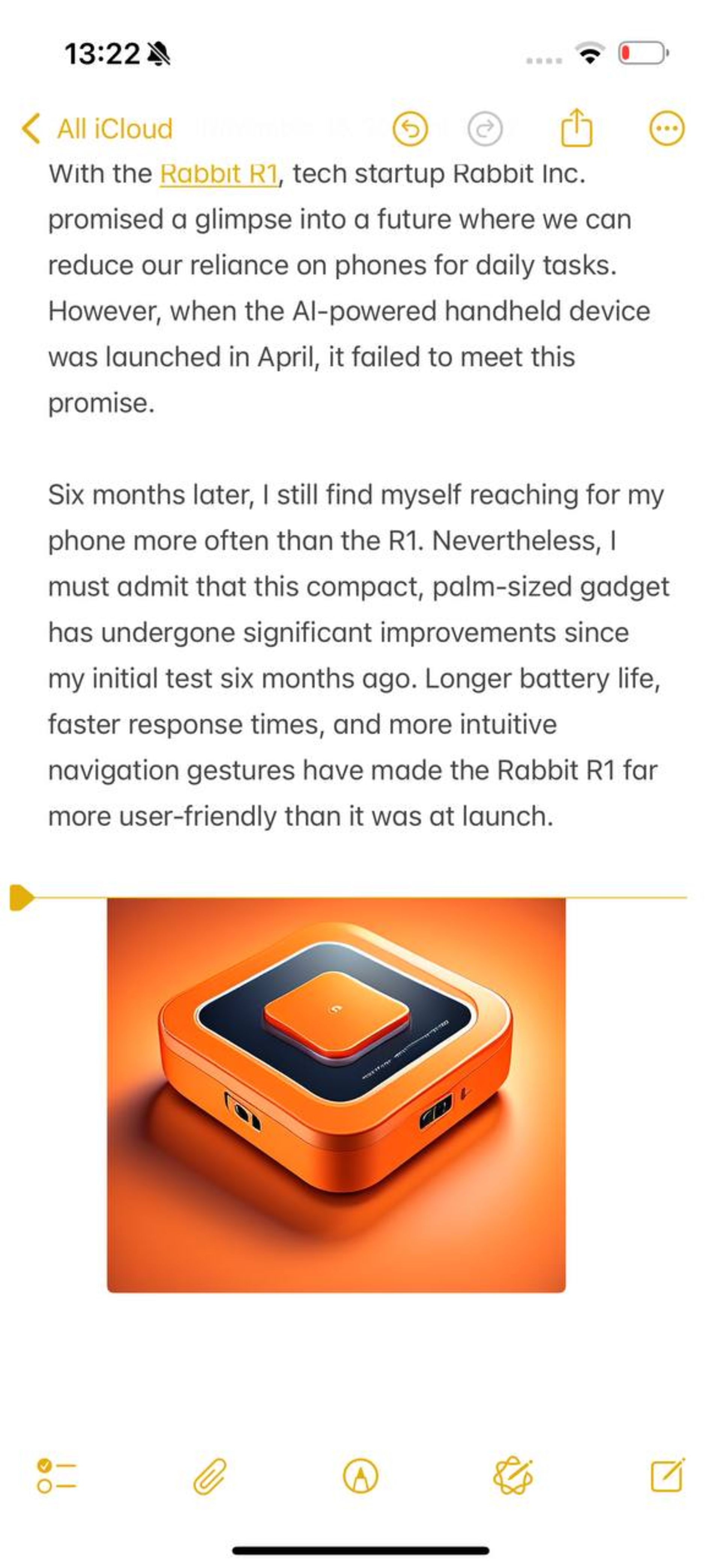 image-wand-iphone-1-6739f1f4cd57b170a772e30a تولید تصویر Rabbit R1 با ایمج واند آیفون