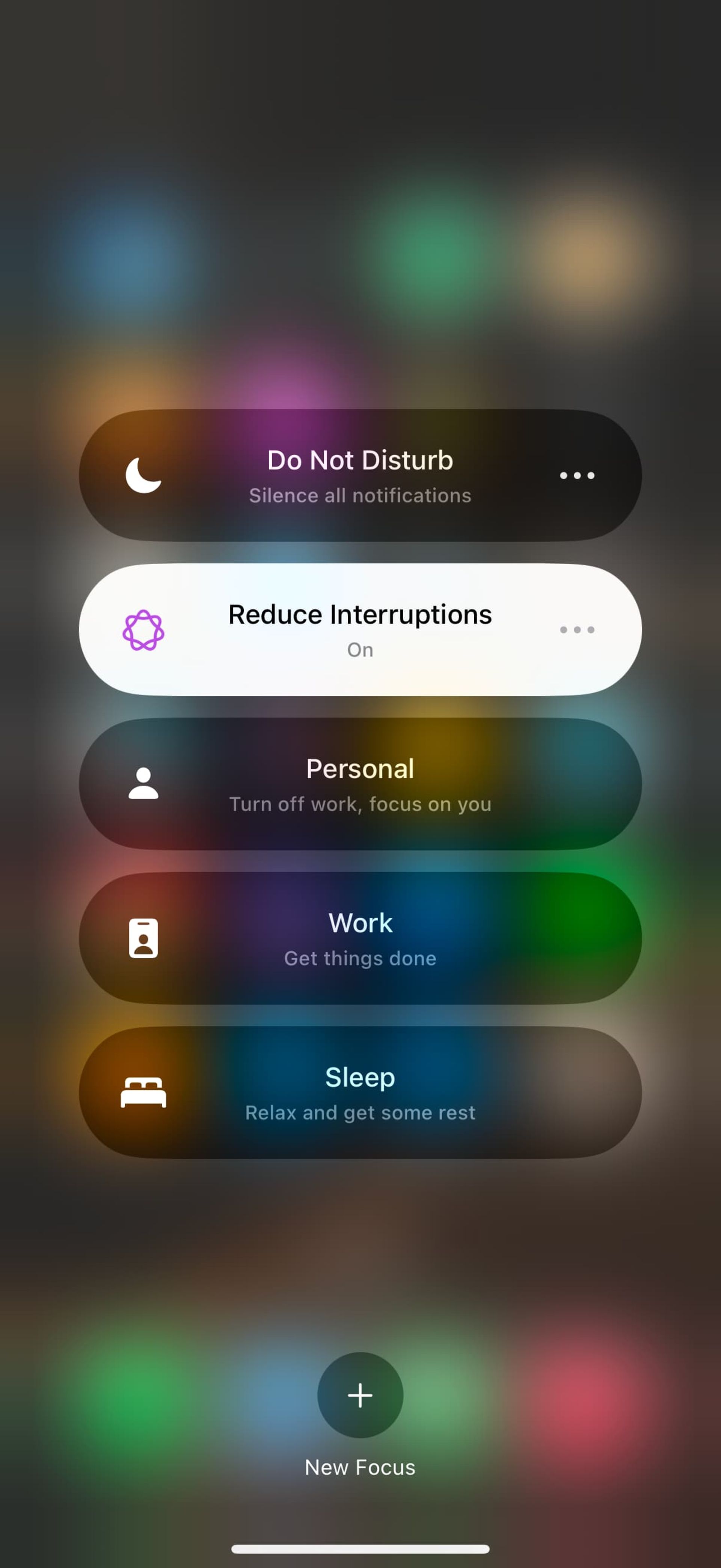 iphone-focus-mode-reduce-interruptions-4-67271ee9177b817d85de52cf حالت فوکوس Reduce Interruptions در آیفون