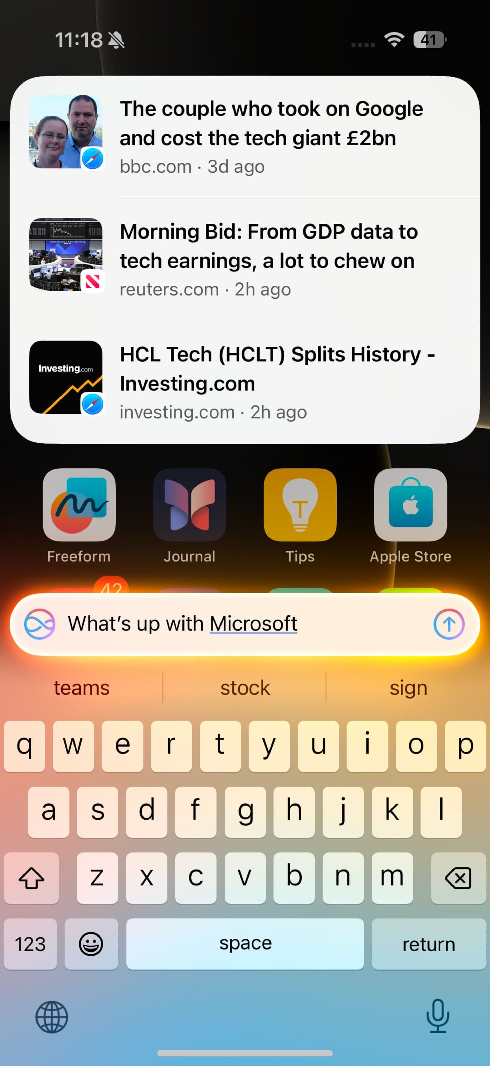 siri-chatgpt-ios18-news-6725e0a6fe1bf099fd56237a پاسخ به سوال درباره اخبار با گوگل
