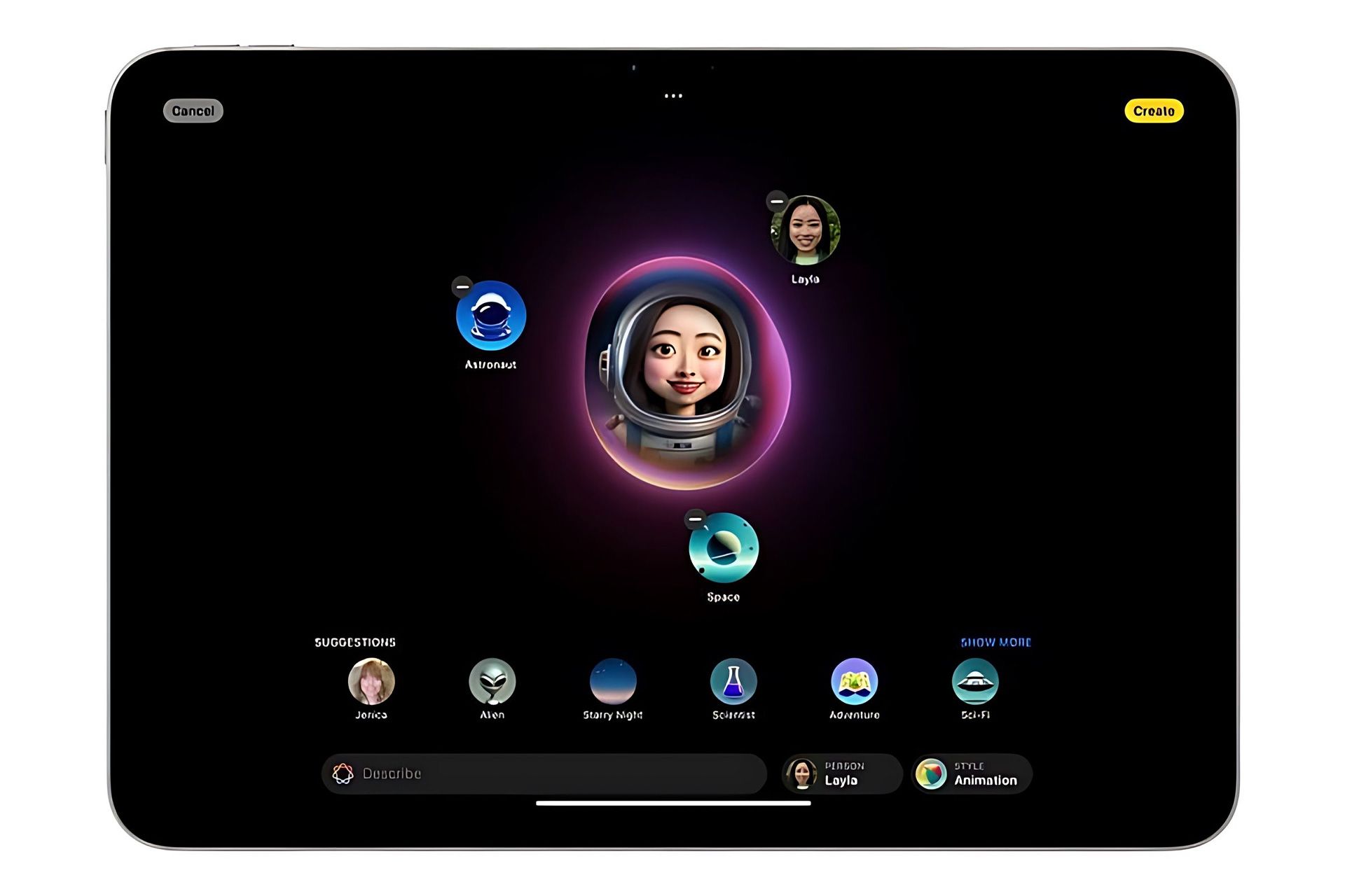 apple-wwdc24-apple-intelligence-ai-picture-66674f324b10d5a6894bb9b6-1 تبلت اپل درحال تولید عکس با هوش مصنوعی